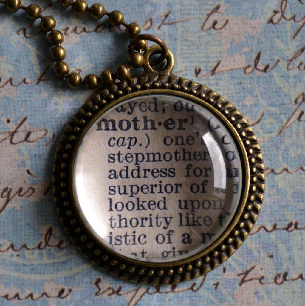 Mother Dictionary Pendant