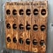 Riddling Rack - 18 Bottle - 6X3 - Wall Mount
