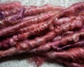 Corespun Wool Yarn  in Pink by KnoxFarmFiber