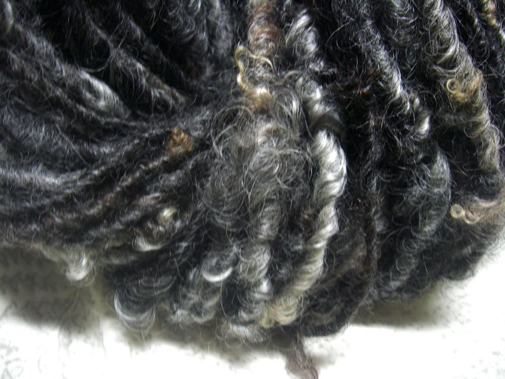 Handspun Bulky Wool Yarn in Natural Colors by KnoxFarmFiber