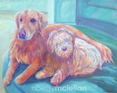 Custom Dog Portrait Deposit - Commission Dog Painting Deposit