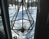 Hanging Glass Terrarium - Pentagon