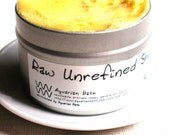 Raw Unrefined Shea Butter 4 oz (Quarter pound) - plastic free - 4 oz tin