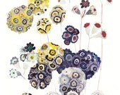 Drumstick Primroses  -Large Archival Print