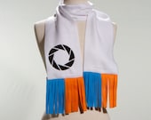 Aperture Portal Embroidered Scarf