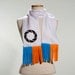 Aperture Portal Embroidered Scarf