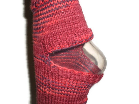Yoga Socks - Hand Knit in Shades of Rust