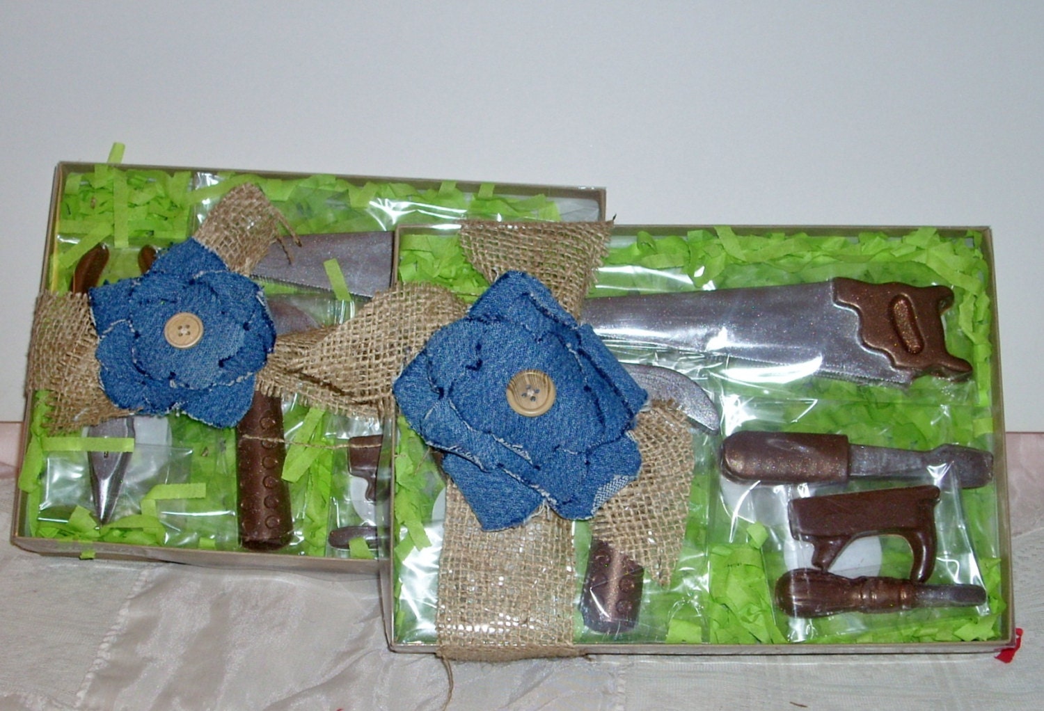 5 piece Chocolate Tool Set/Favors order early for Father's Day