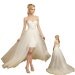 High Low Hem Wedding Dresses, Grecian Wedding Dresses, Super flowy, sexy and any overlay you want