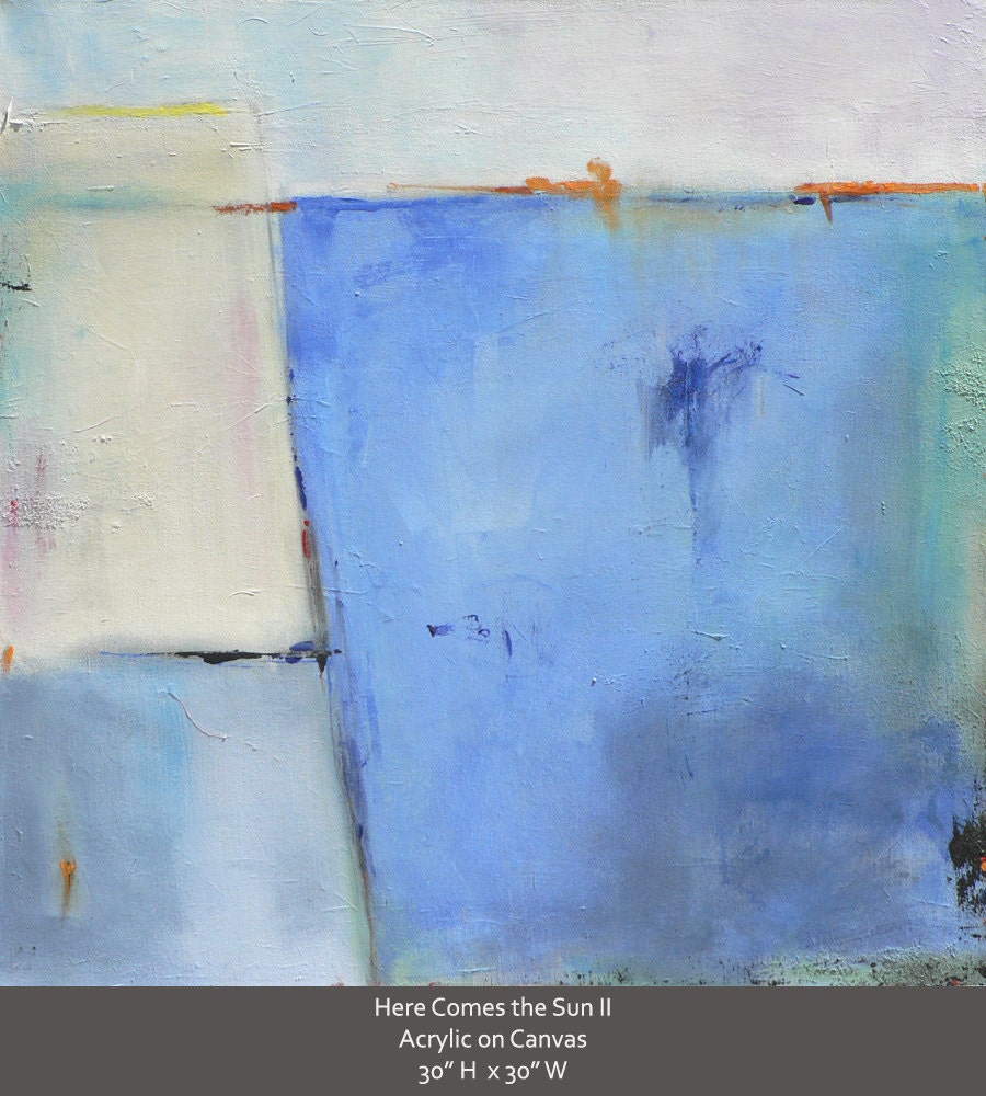 Abstract Landscape Painting Large Contemporary Acrylic - original affordable fine art