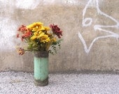 Large Vase, Table Centerpiece, Industrial Decor
