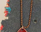 Reclaimed Skateboard Necklace