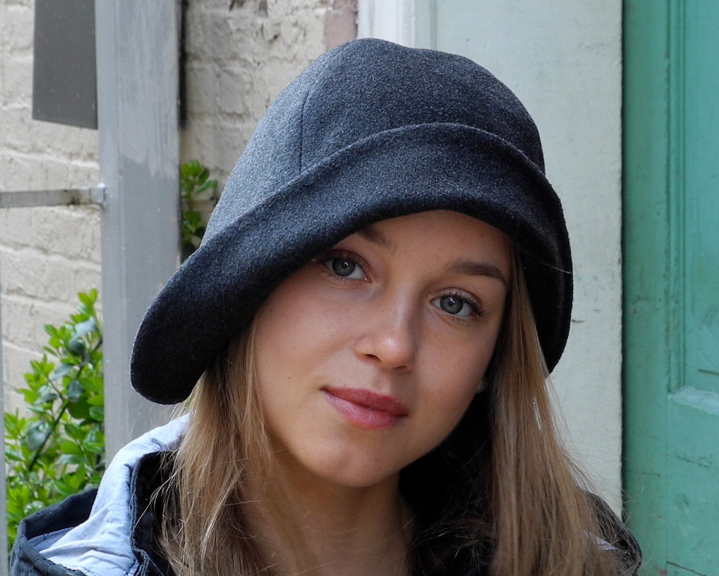 Cloche Hat- Women- Wool Cashmere Hat- Fall Fashion- Winter Accessories