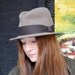 Bogart Slouchy Fedora Hat- Fall Fashion- Mad Men-Women