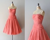 1950s dress / vintage 50s dress / Unforgettable Season dress