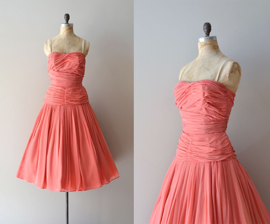 1950s dress / vintage 50s dress / Unforgettable Season dress