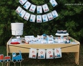 Train Birthday PRINTABLE Party Collection - You Customize EDITABLE TEXT Instant Download Il_170x135
