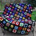 Vintage Granny Square Afghan
