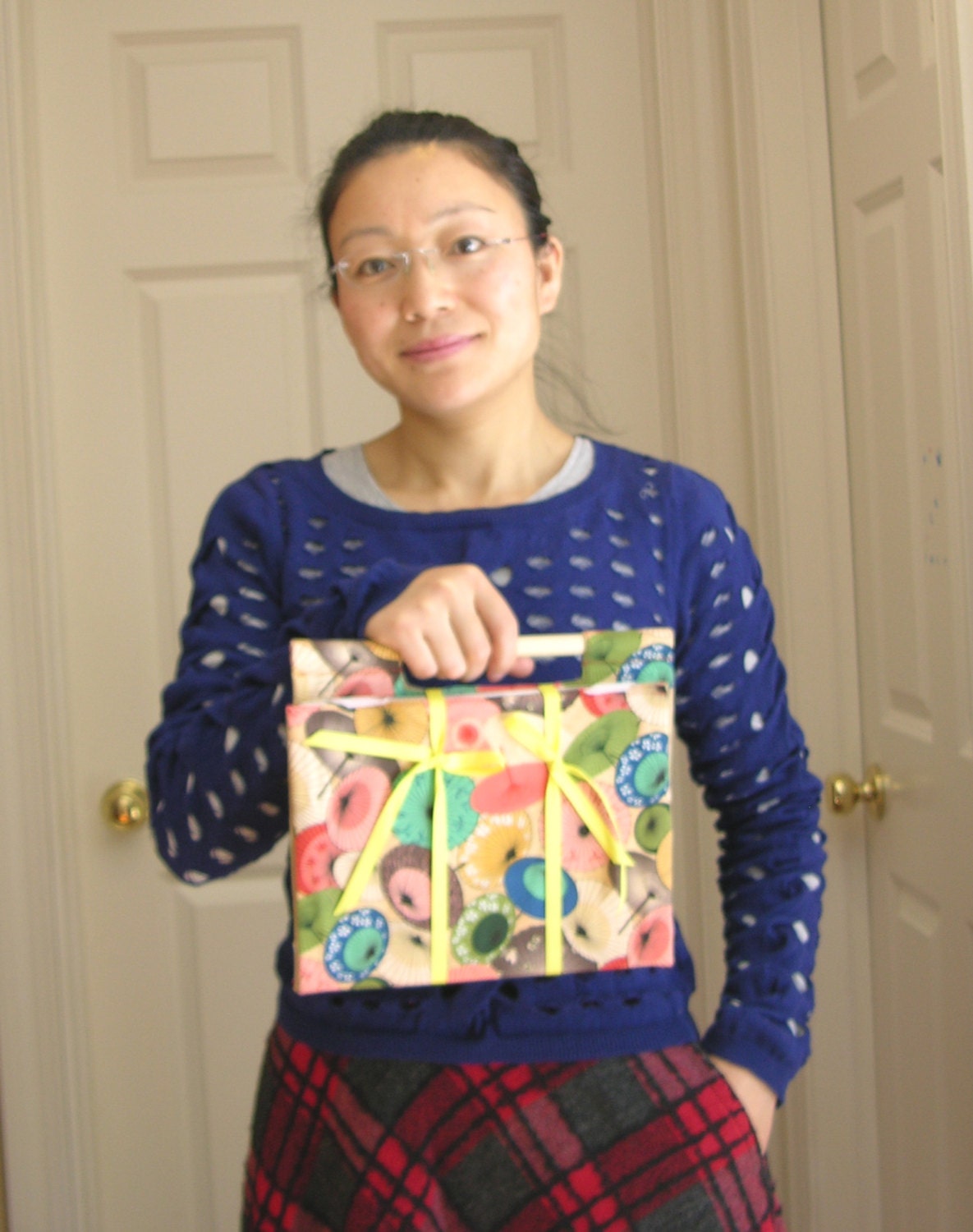 iPad smart cover, stand and tote case, three in one,  holiday gift idea