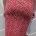 Red and White  Bandana Printed Skirt 90s Cow Girl Small