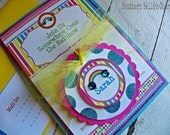 Rainbow Invitations...Set of 10 Invitations. Il_170x135