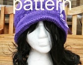PATTERN - Instant Download - Knit Hat Pattern - Amelie by designbcb - PDF Pattern