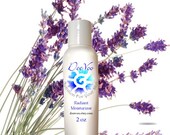 Radiant Moisturizer - Sensitive Skin Care, Natural Moisturizer / Lotion, Vegan with Natural and Organic Ingredients - International Shipping