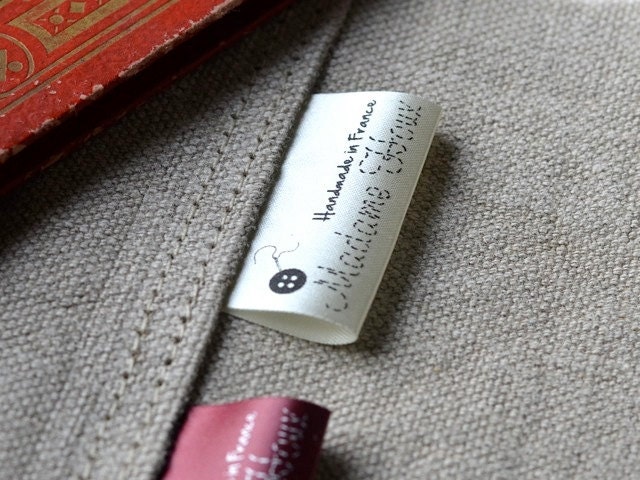 400 Custom Fabric labels Color Satin Clothing Labels