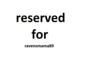 RESERVED for ravensmama89 - Baltimore Ravens Sock Monkey