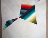 Line of Triangles, ORIGINAL PAINTING