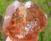 Imperial Topaz Crystal  - specimen - lapidary supplies - cabbing supplies - gemstone  cutting supplies