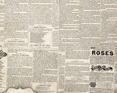 New - The Vintage News - TRANSPARENCIES -  Vol 2 - Digital Scrapbooking Overlays - 12 x 12 inch - cu for cu friendly