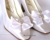 Shoe Clips Silver Wedding Rhinestone Choice Bridal Mother of the Bride Bridesmaids Color Choice