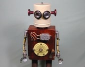 INTERMATIC  Found Object  Robot Sculpture Assemblage