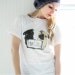 Pugs and Prejudice Unisex Tshirt - SIZE MEDIUM