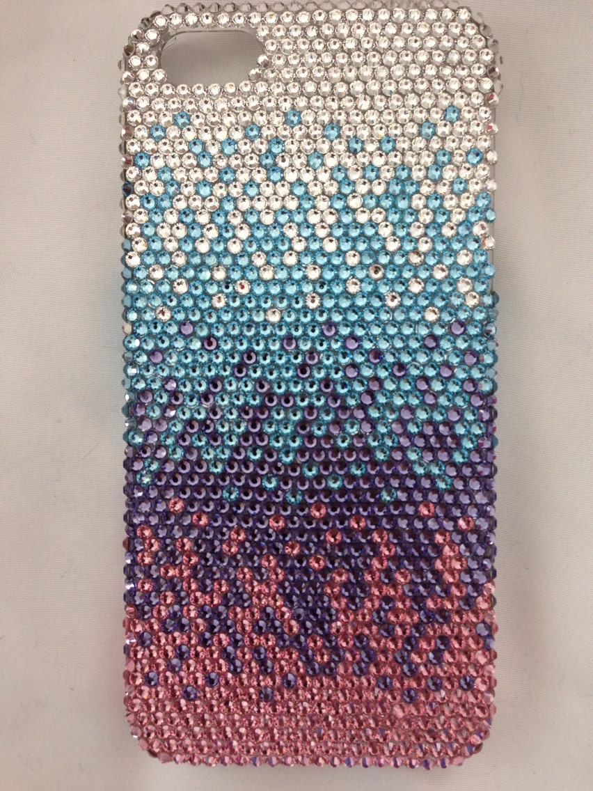 Genuine Handmade Swarovski Crystal iPhone 5 Case (Multi)