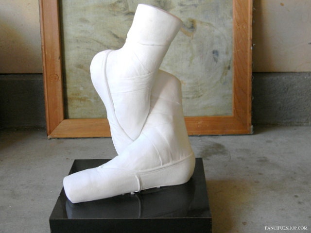 SALE Stunning Plaster Ballet Sculpture