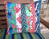 Lark Quilted Pillow Cover -- 18 Inch