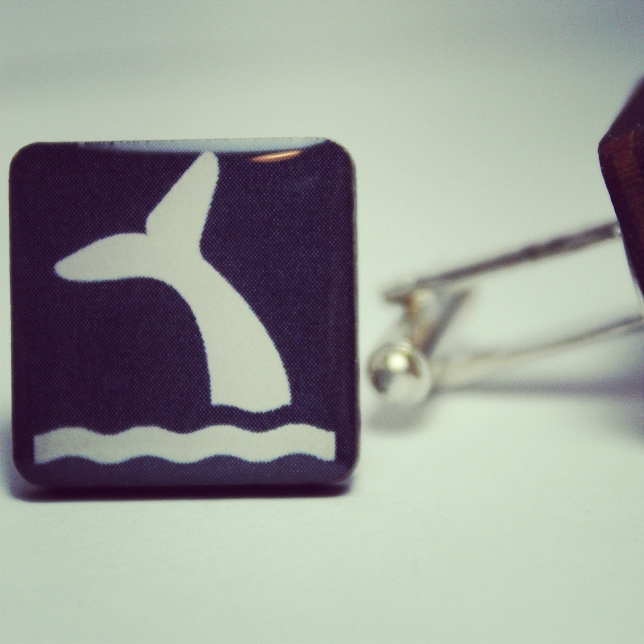 Whale Tail Cufflinks