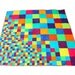 CUSTOM SCATTERING SQUARES - Modern Patchwork Quilt