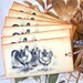 Tags Vintage Style French Country Rooster Chicken Handmade T007