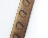 Shabby Chic Vintage Beige Foal Hair Key Hanger/Vintage Rustic Wall Key Rack/Wall Key Organizer