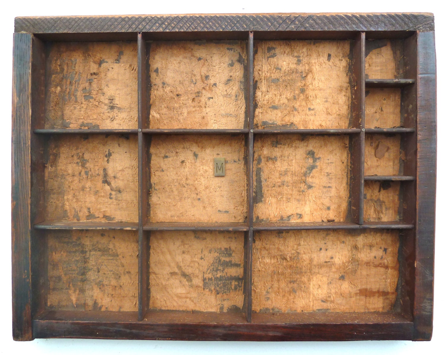 Vintage printers tray letterpress drawer m