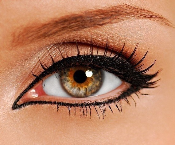 All Natural Mineral Makeup Gel Eyeliner INTENSE BLACK Easy to Use Made with Natural and Organic Ingredients
