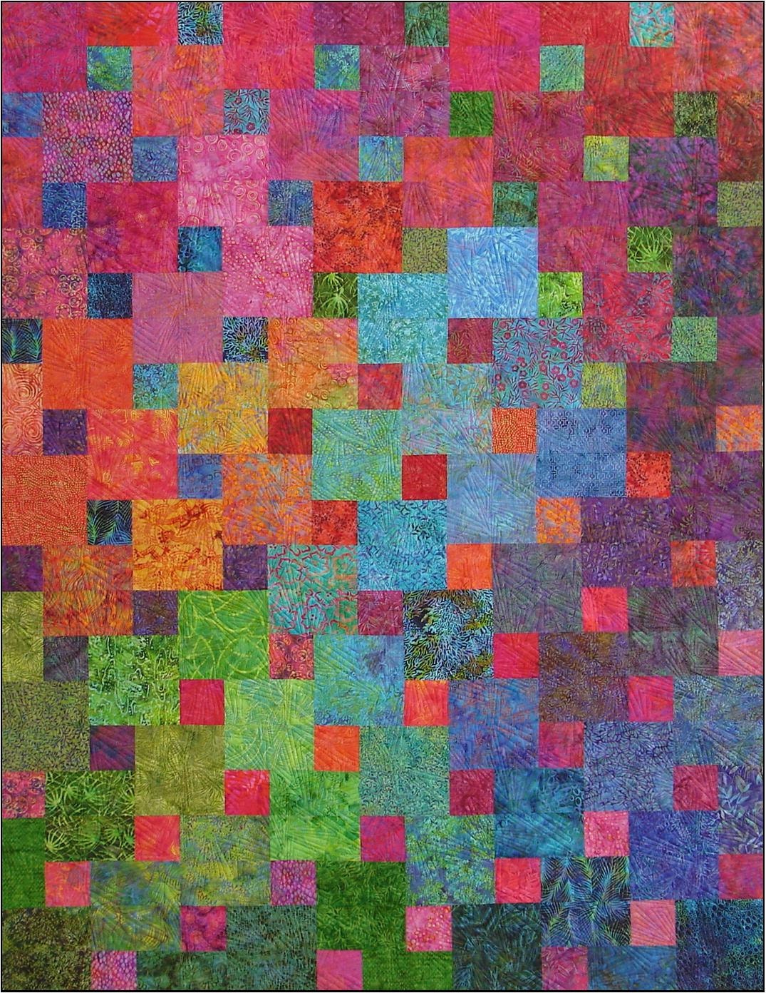 Xanadu Quilt Pattern By Blue Underground Studios By Dyecandy