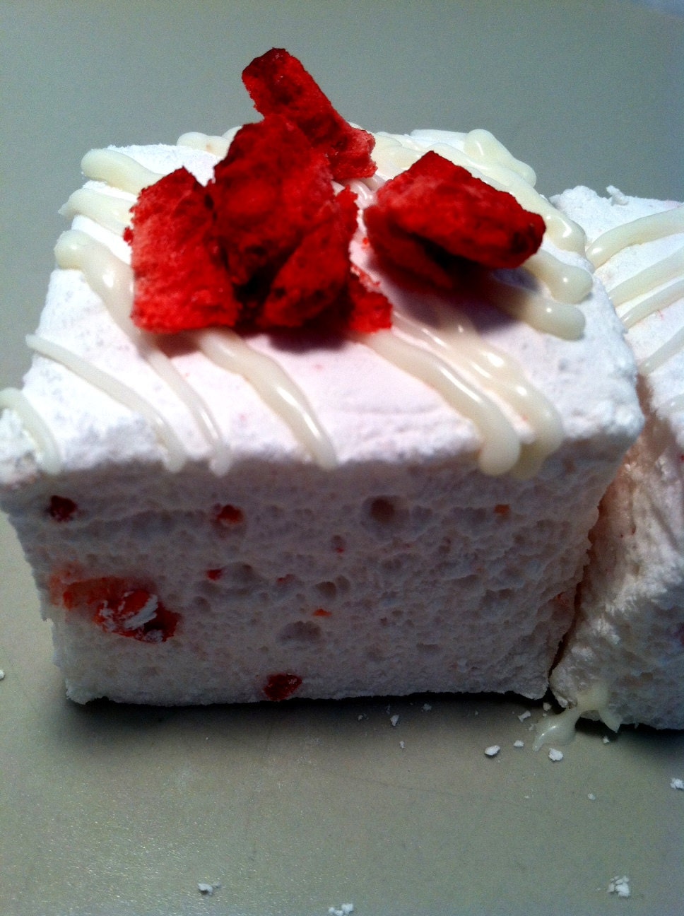 REDUCED PRICE - Gourmet JUMBO Strawberry Cheesecake Marshmallows - 12 pieces