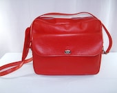 Vintage Sears Red Large Tote