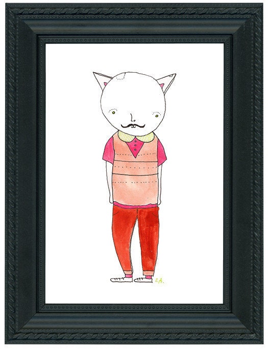 The Cool Cat Print.