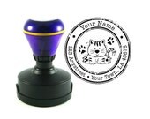 Self inking custom Personalized Return address name rubber stamp R74