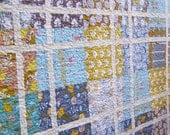Quilt Lap Throw Handmade Timber and Leaf Woodland Flora and Fauna